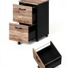 VASAGLE 2-Drawer File Cabinet, Space-Saving Office Storage-2