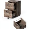 VASAGLE 2-Drawer File Cabinet, Particleboard, Classic-2