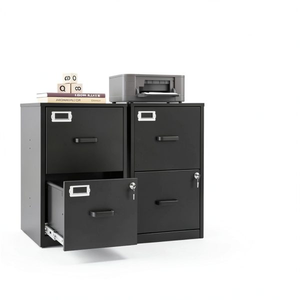 Metal File Cabinet SISESOL Lockable Floor‑Mount-5