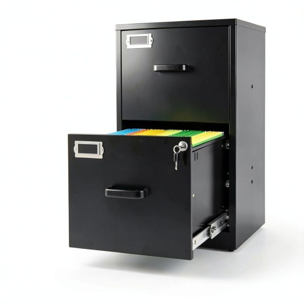 Metal File Cabinet SISESOL Lockable Floor‑Mount-3