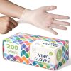 Disposable Vinyl Gloves Kitchen Cleaning Food Prep Durable-0