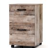 VASAGLE 2-Drawer File Cabinet, Particleboard, Classic-5