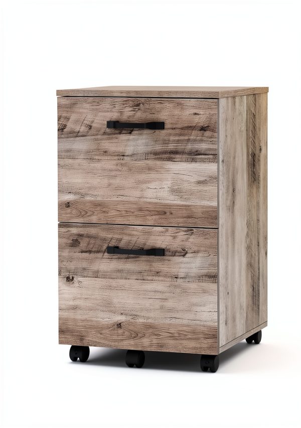 VASAGLE 2-Drawer File Cabinet, Particleboard, Classic-5
