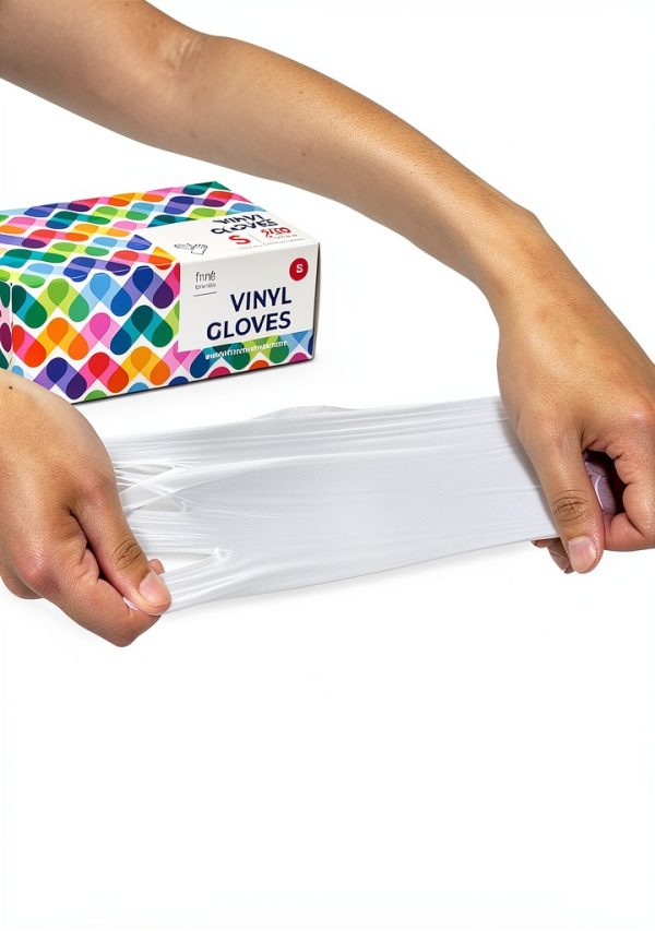 Disposable Vinyl Gloves Kitchen Cleaning Food Prep-3