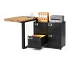 Metal File Cabinet SISESOL Lockable Floor‑Mount-8