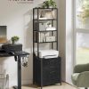 VASAGLE 3 Drawer File Cabinet Home Office Steel Frame-2