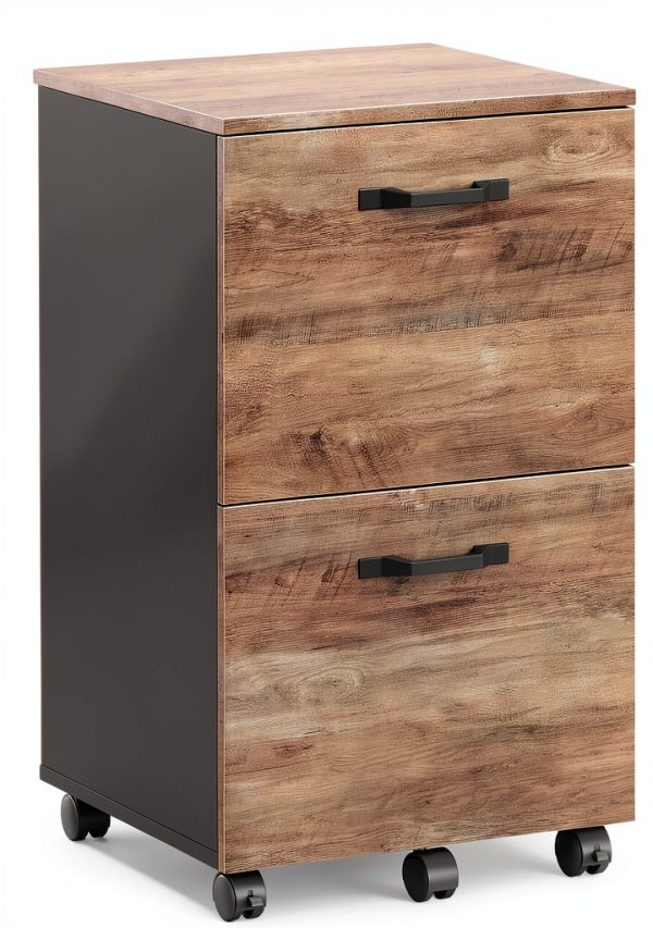 VASAGLE 2-Drawer File Cabinet, Space-Saving Office Storage-6