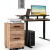 VASAGLE 2-Drawer File Cabinet, Particleboard, Classic-1