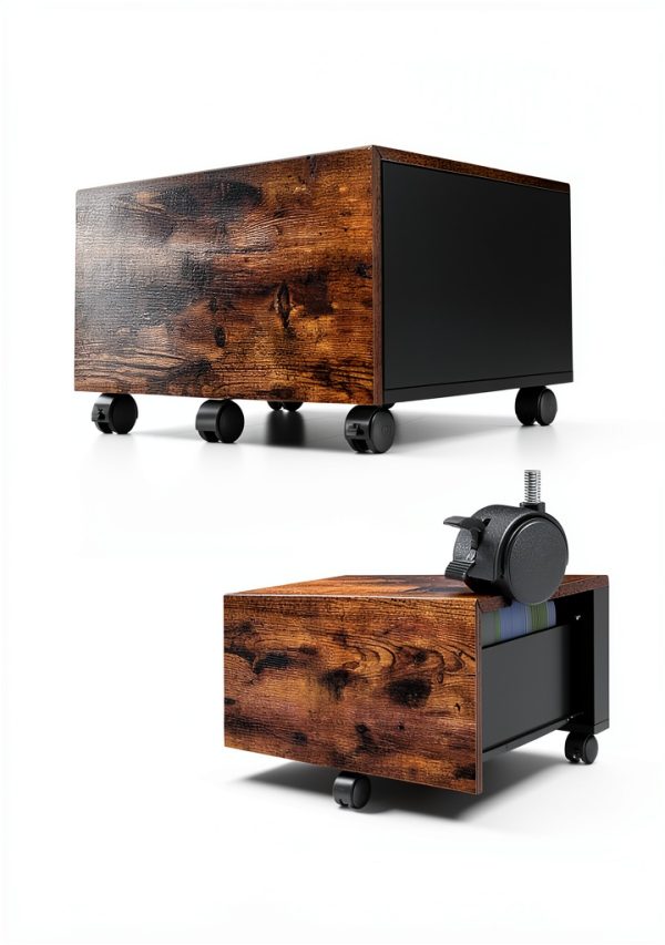 VASAGLE 2-Drawer File Cabinet Classic Design-5