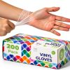 Vinyl Gloves Disposable Kitchen Cleaning Food Prep Durable-0
