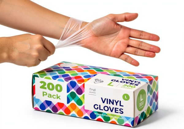 Vinyl Gloves Disposable Kitchen Cleaning Food Prep Durable-0