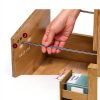 VASAGLE 2-Drawer File Cabinet, Rolling Filing Cabinet with-4