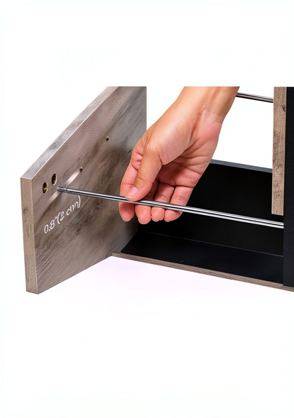 VASAGLE 2-Drawer File Cabinet, Space-Saving Office Storage-4