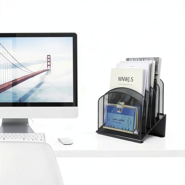 Desk File Organizer Delifox Metal Modern Design-7