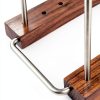 Optage Audio Vinyl Record Storage Holder Natural Walnut-6
