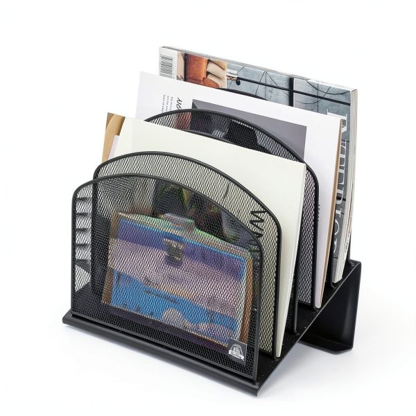 Desk File Organizer Delifox Metal Modern Design-1