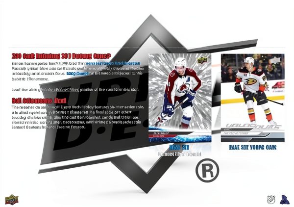 Upper Deck Hockey Card Box 2024 Rookie Pack-2