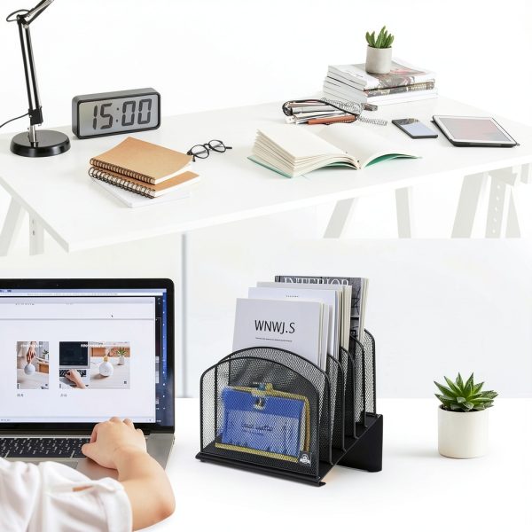 Desk File Organizer Delifox Metal Modern Design-6