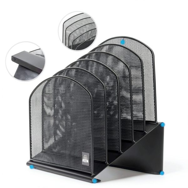 Desk File Organizer Delifox Metal Modern Design-3
