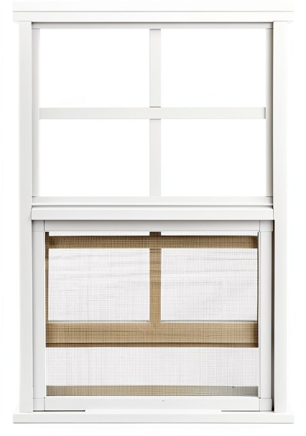 Shed Windows 24x36 Window with Tempered Glass White Aluminum 1 Pack-4