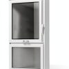 Vinyl Basement Slider Window White 30x15 by Anhui Weika Double Pane-2