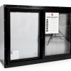 Vinyl Basement Window P Pro Sliding Window 32x16 Double Glazed Black-0