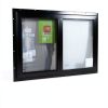 Vinyl Basement Window P Pro Sliding Window 32x16 Double Glazed Black-5
