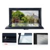 32 x 22 Hopper Window P Pro Vinyl Sliding Black-1