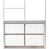Shed Windows 24x36 Window with Tempered Glass White Aluminum 1 Pack-0