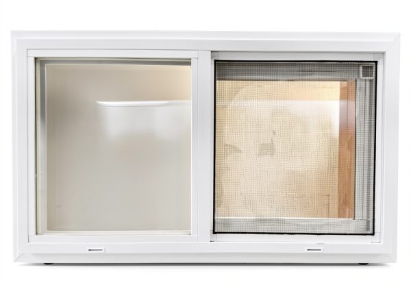 24x16 Sliding Vinyl Window Anhui Weika Nailing Fin New Construction-0