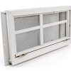 Shed Windows 24x36 Window with Tempered Glass White Aluminum 1 Pack-3