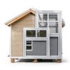 White Flush Mount Shed Window CIPOOH 2-Pack 12x18 Tempered Sliding-5