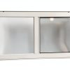 Vinyl Basement Slider Window White 30x15 by Anhui Weika Double Pane-0