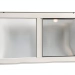 Vinyl Basement Slider Window White 30x15 by Anhui Weika Double Pane-0