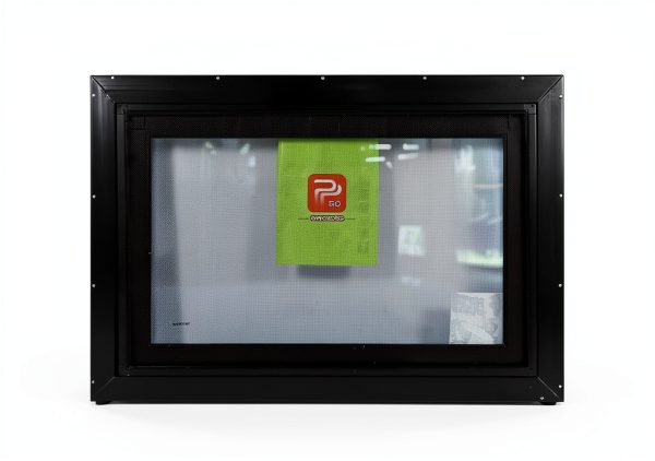 32 x 22 Hopper Window P Pro Vinyl Sliding Black-2