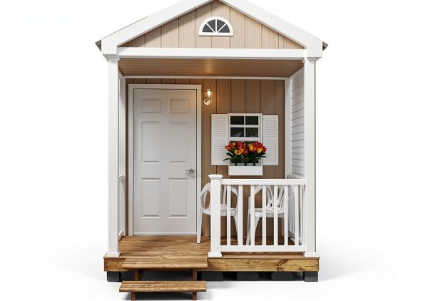 Shed Windows and More 14" X 21" White Flush Mount Tempered Glass, Playhouse Windows, Chicken Coop Windows-6