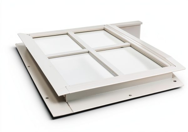 W1421WJ-BX2 14" x 21" J‑Lap Sliding Shed Window White Aluminum Glass-1