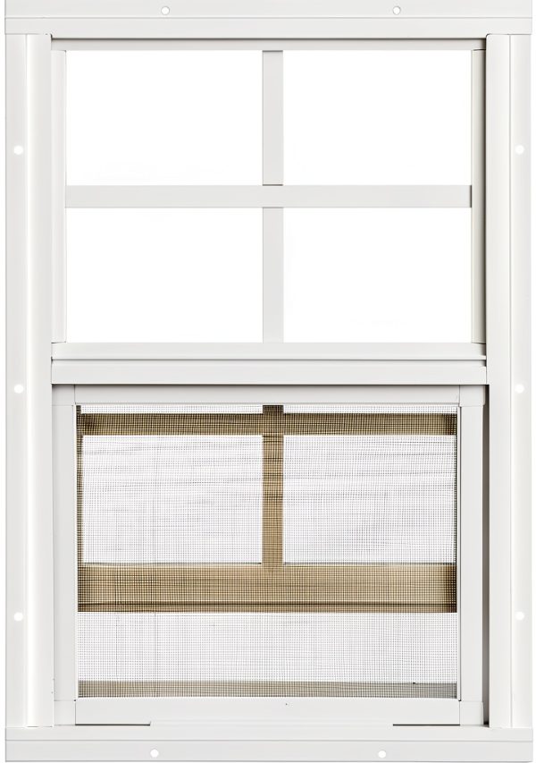 Shed Windows 24x27 Apple Outdoor with Tempered Glass & Aluminum Frame-3