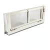 Shed Windows 24x27 Apple Outdoor with Tempered Glass & Aluminum Frame-7