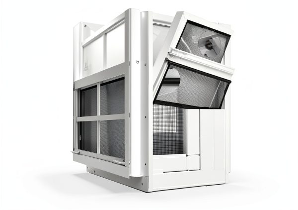 16W x 16H Shed Window JONRIOX Aluminum Sliding with Tempered Glass –-2