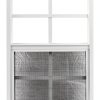 Shed Windows and More 14" X 21" White Flush Mount Tempered Glass, Playhouse Windows, Chicken Coop Windows-0