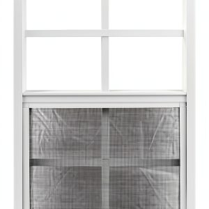 Shed Windows and More 14" X 21" White Flush Mount Tempered Glass, Playhouse Windows, Chicken Coop Windows-0