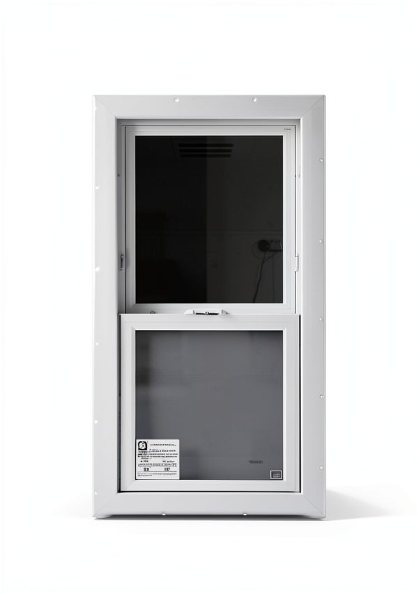 Shed Windows P Pro 18x36 White Sliding Frame Tempered Glass Screen-2