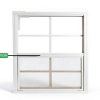 Shed Windows 24x27 Apple Outdoor with Tempered Glass & Aluminum Frame-1