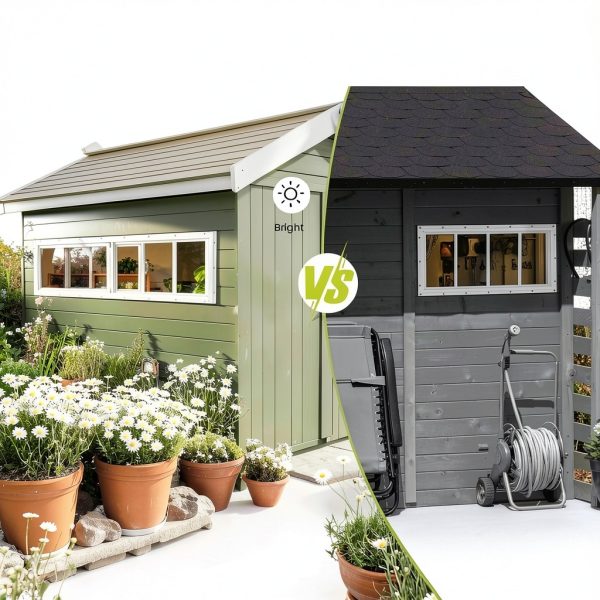 COLORPAPA 2 Pack Shed Windows, 10"x35" Sliding Windows, Transom Window with Tempered Glass for Shed, Chicken Coop, Playhouse, Household, Garage, Barns (White)-2