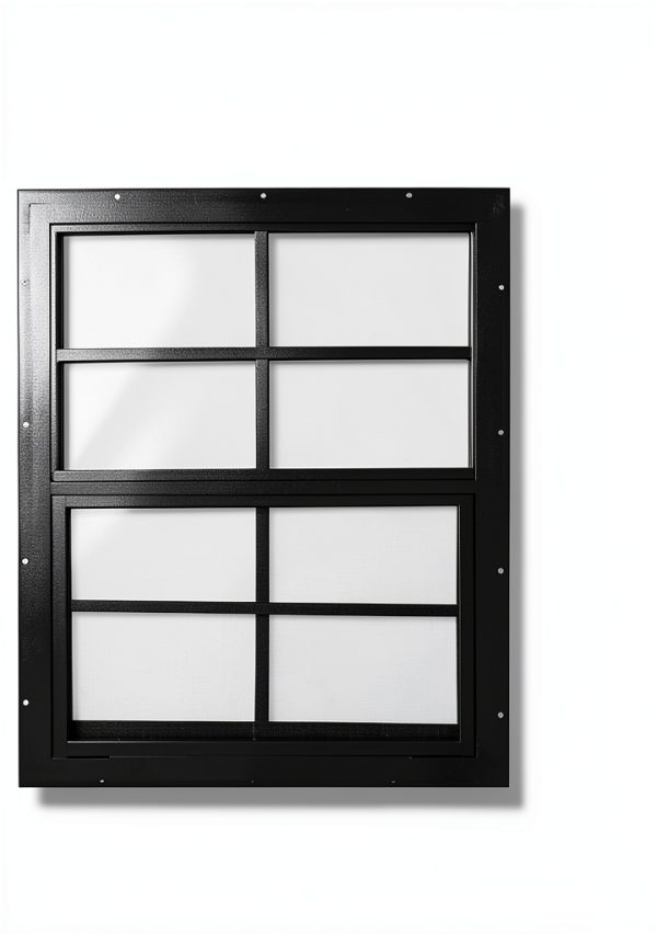 Shed Windows 24x27 Apple Outdoor with Tempered Glass & Aluminum Frame-9
