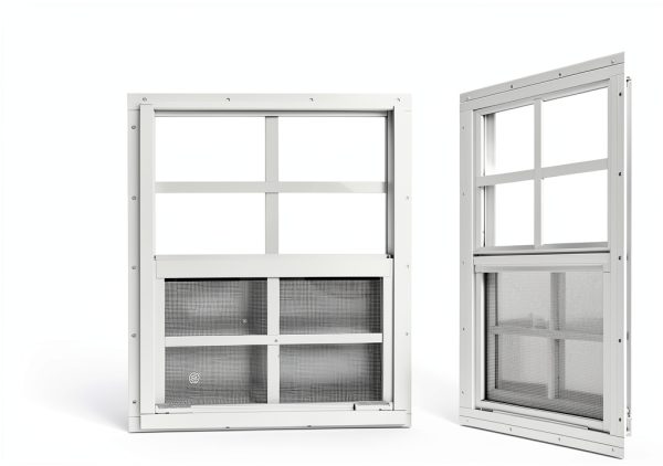 16W x 16H Shed Window JONRIOX Aluminum Sliding with Tempered Glass –-3