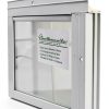 Shed Windows and More 14" X 21" White Flush Mount Tempered Glass, Playhouse Windows, Chicken Coop Windows-3