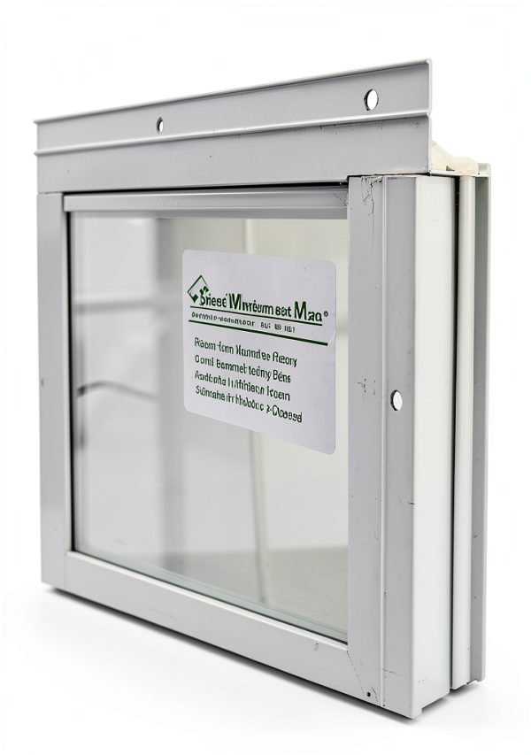 Shed Windows and More 14" X 21" White Flush Mount Tempered Glass, Playhouse Windows, Chicken Coop Windows-3
